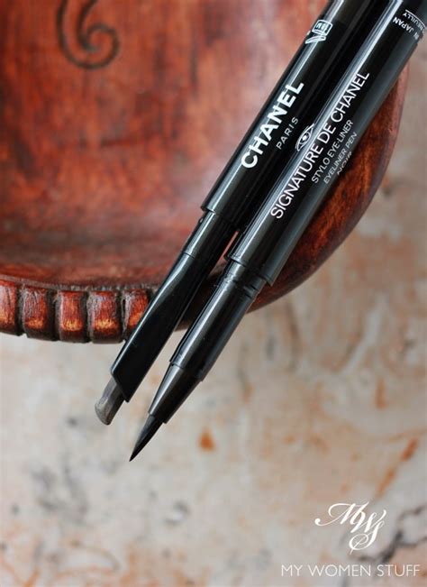 chanel eyeliner pencil review|signature de chanel eyeliner pen.